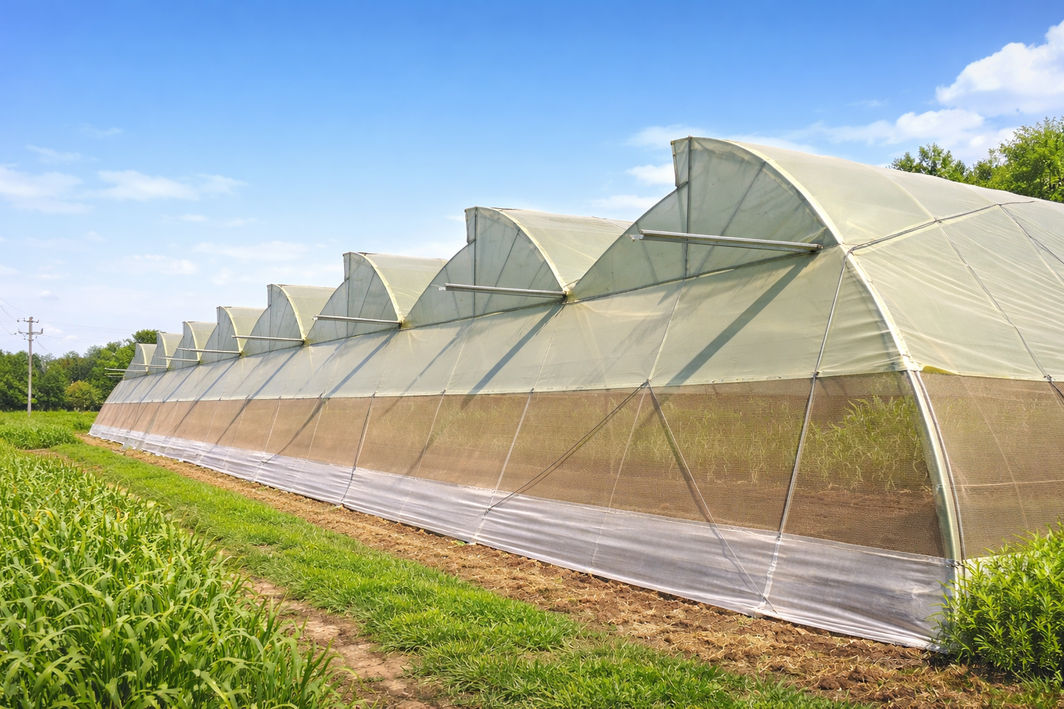 Polyhouse project by Jivika Agreetech Solution