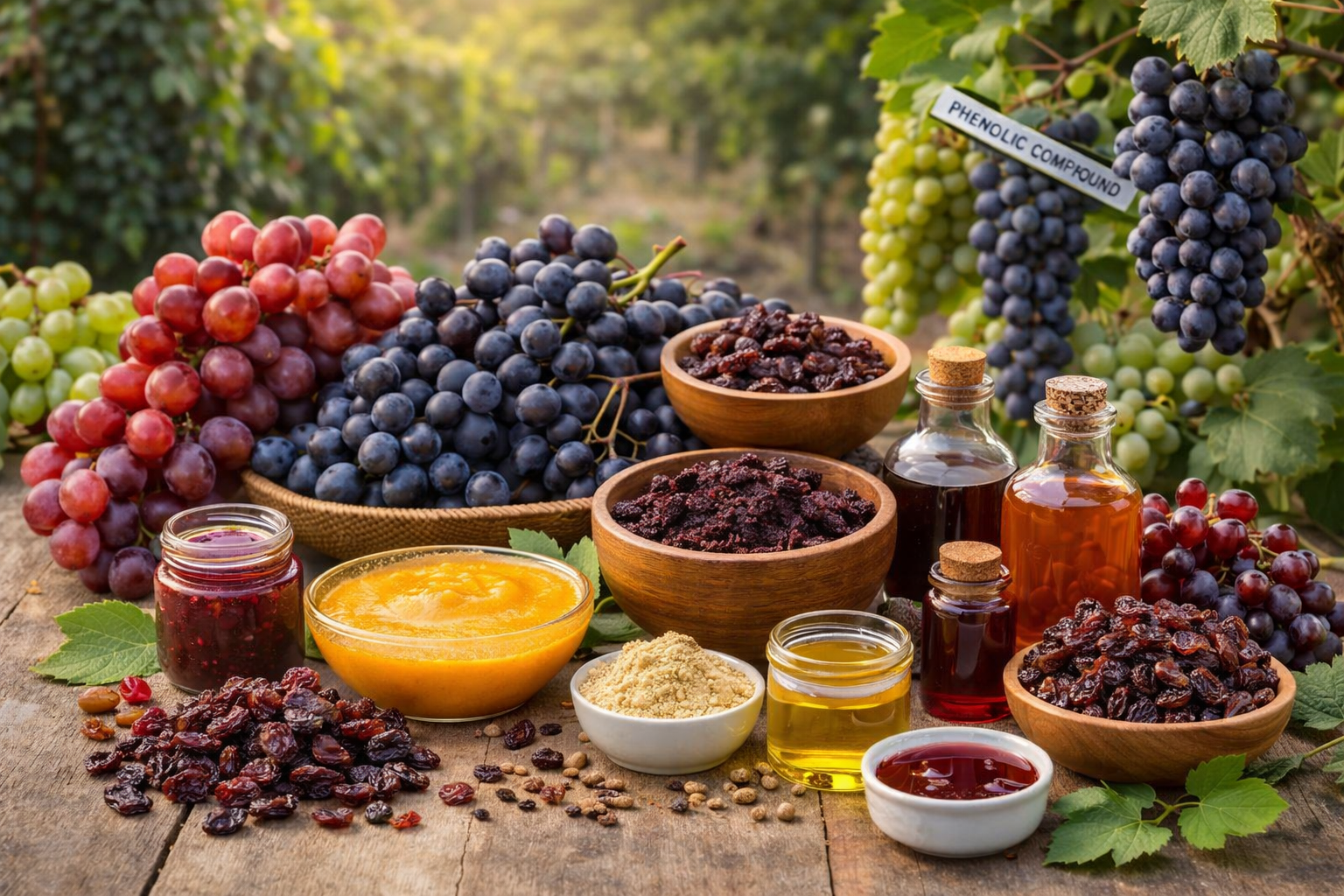 Grapes value addition